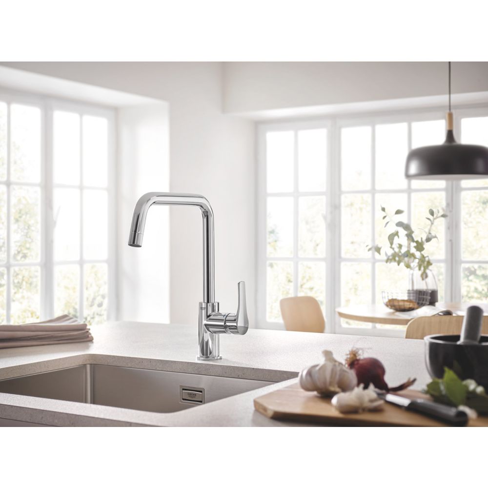 Смеситель для кухни GROHE Eurosmart, хром (30567000)