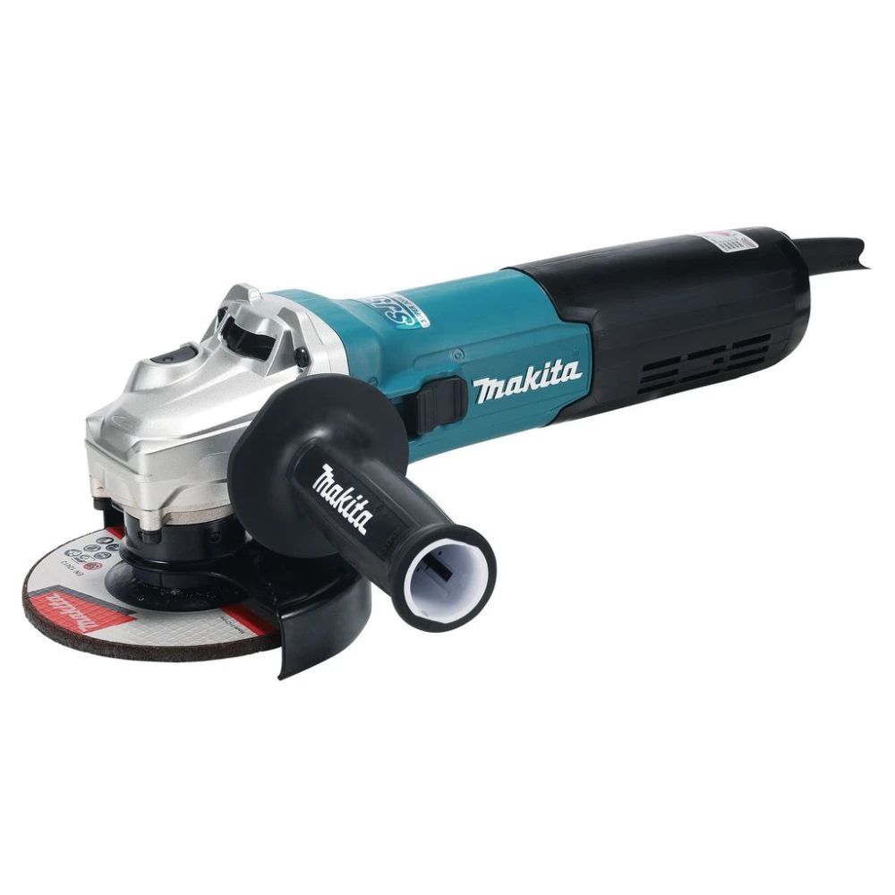 Набор электроинструмента Makita: дрель HP1640 + угловая шлифмашина GA5090X01 (ACSET-7)