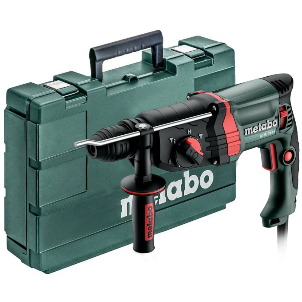 Перфоратор Metabo KHE 2445, 800 Вт, 2.4 Дж, 4800 уд/мин, в кейсе (601709500)