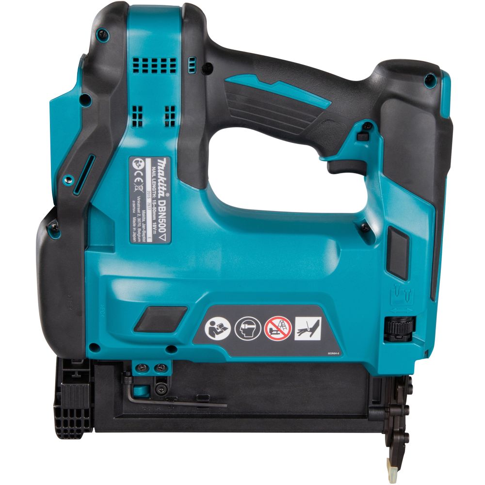 Аккумуляторный гвоздезабивной пистолет Makita DBN500Z, 18 В, без АКБ и ЗУ
