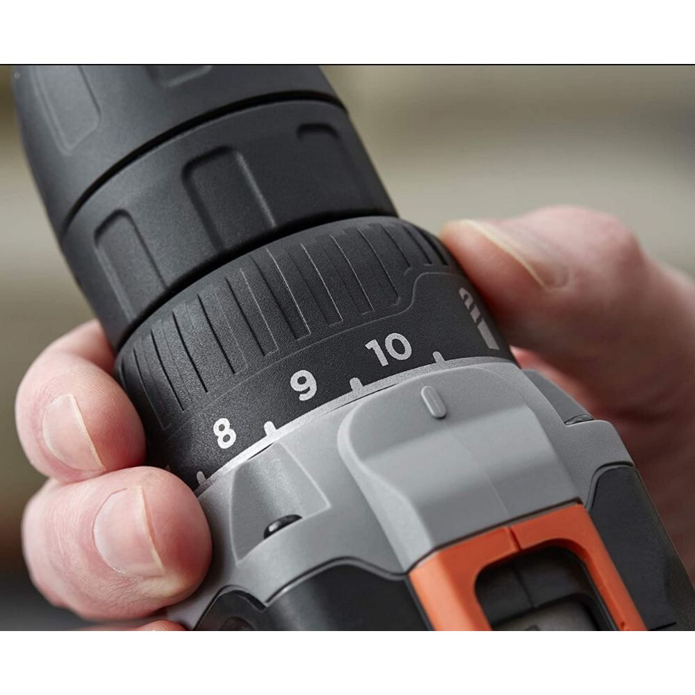 Аккумуляторная дрель BLACK+DECKER BCD002C2K-QW