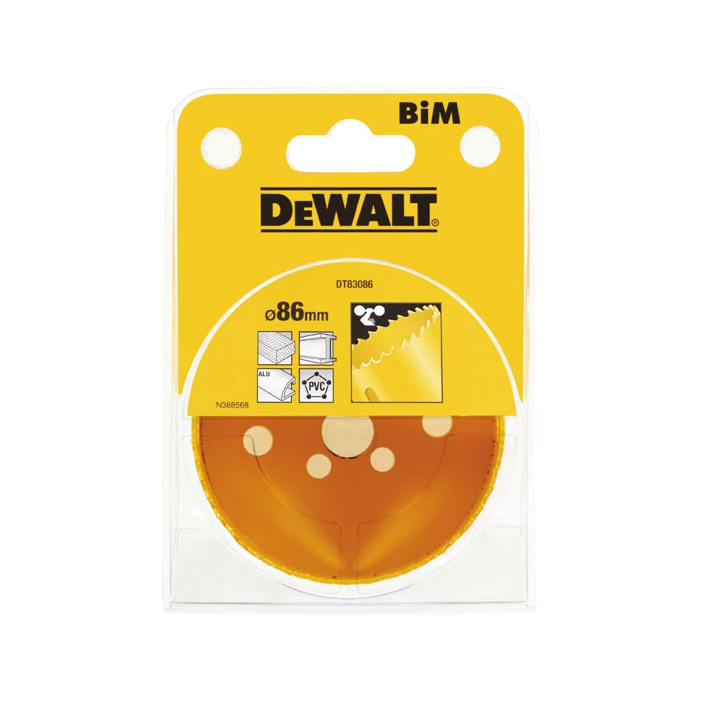 Коронка биметаллическая DEWALT DT83086, M3 86 x 46 мм