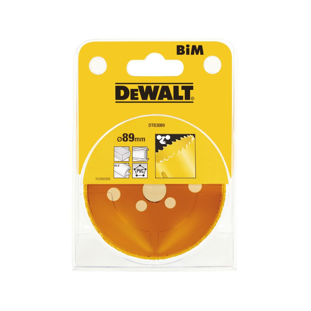 Коронка биметаллическая DEWALT DT83089, M3 89 x 46 мм