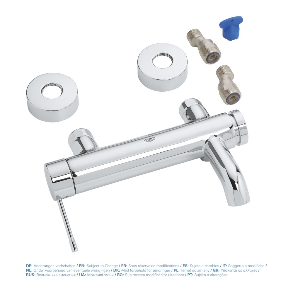 Смеситель для ванны GROHE Essence, хром (33624001)