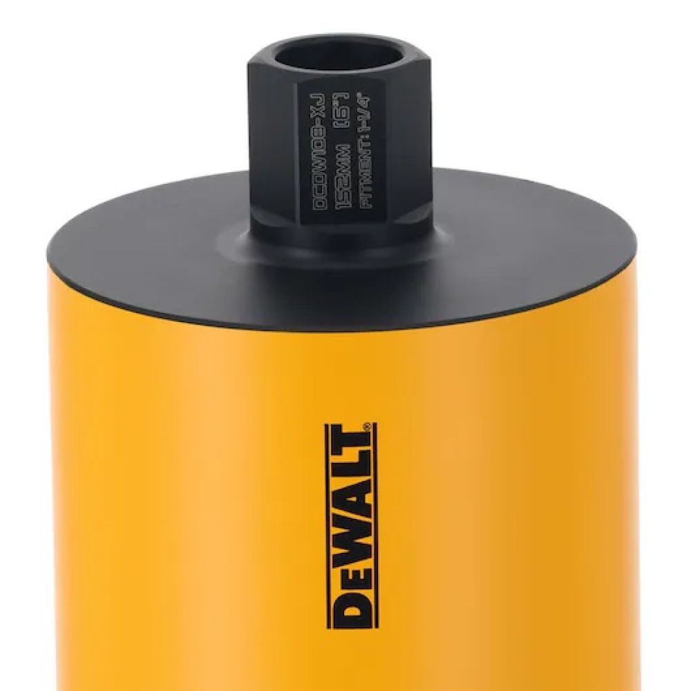 Коронка алмазная DEWALT DCDW108, 152 мм, 1 шт. (DCDW108-XJ)