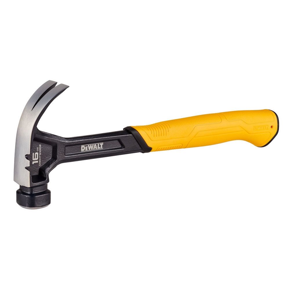 Молоток с закруглённым гвоздодёром DEWALT 454 г. (DWHT51002-0)