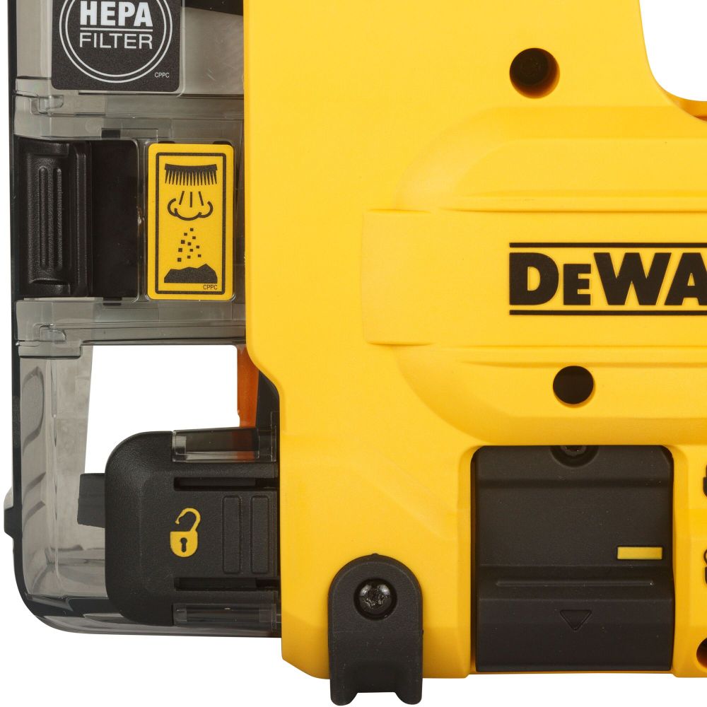 Система пылеудаления DEWALT D25304DH, для перфораторов SDS-Plus, с HEPA-фильтром