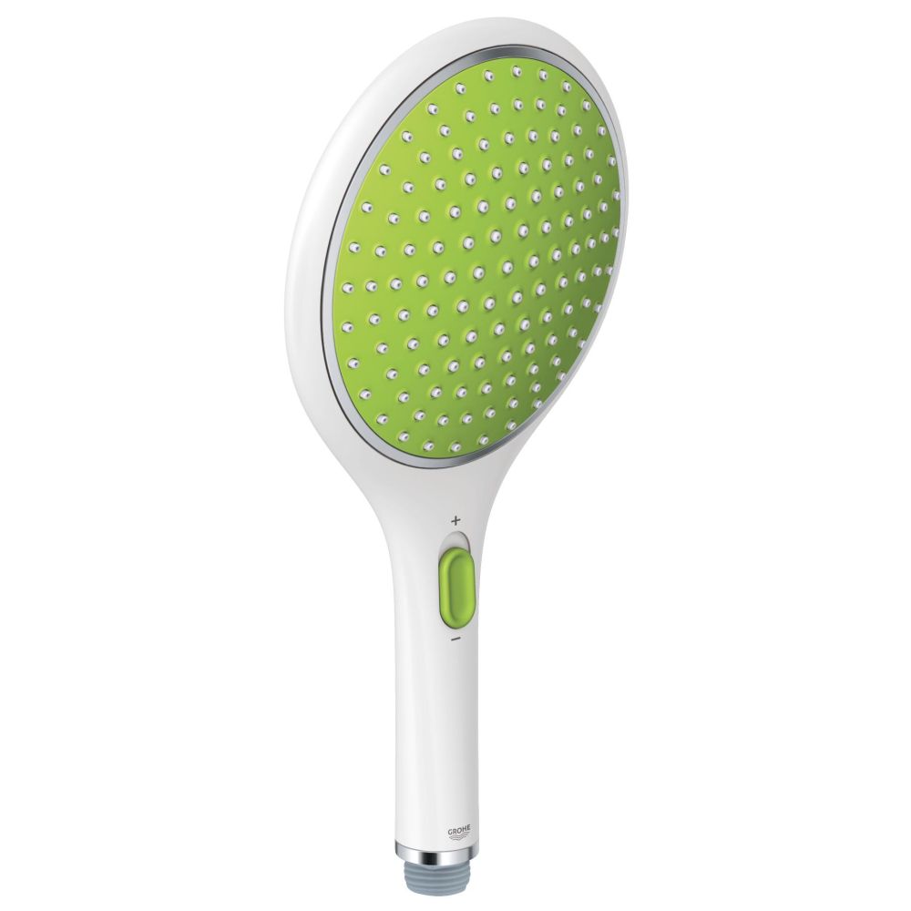 Ручной душ GROHE Rainshower Solo, 2 режима, белая луна/зеленый (27272LS0)