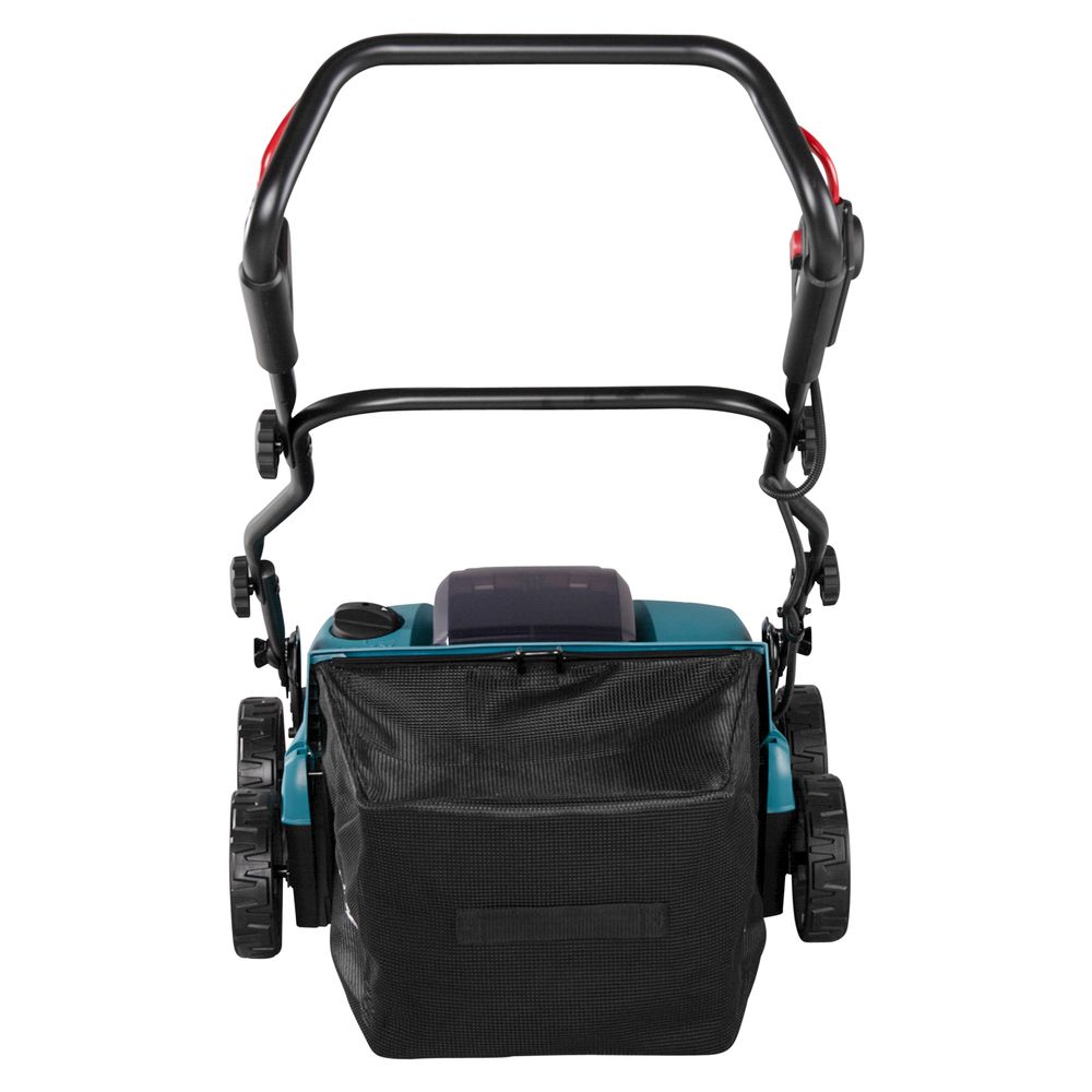 Аккумуляторный скарификатор-аэратор Makita UV001GU201, 40 В, 38 см, 50 л, с 2 АКБ 4 Ач и ЗУ