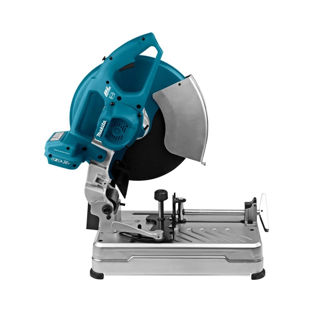 Аккумуляторная отрезная пила Makita DLW140Z, 2х18 В, 355 мм, 3800 об/мин