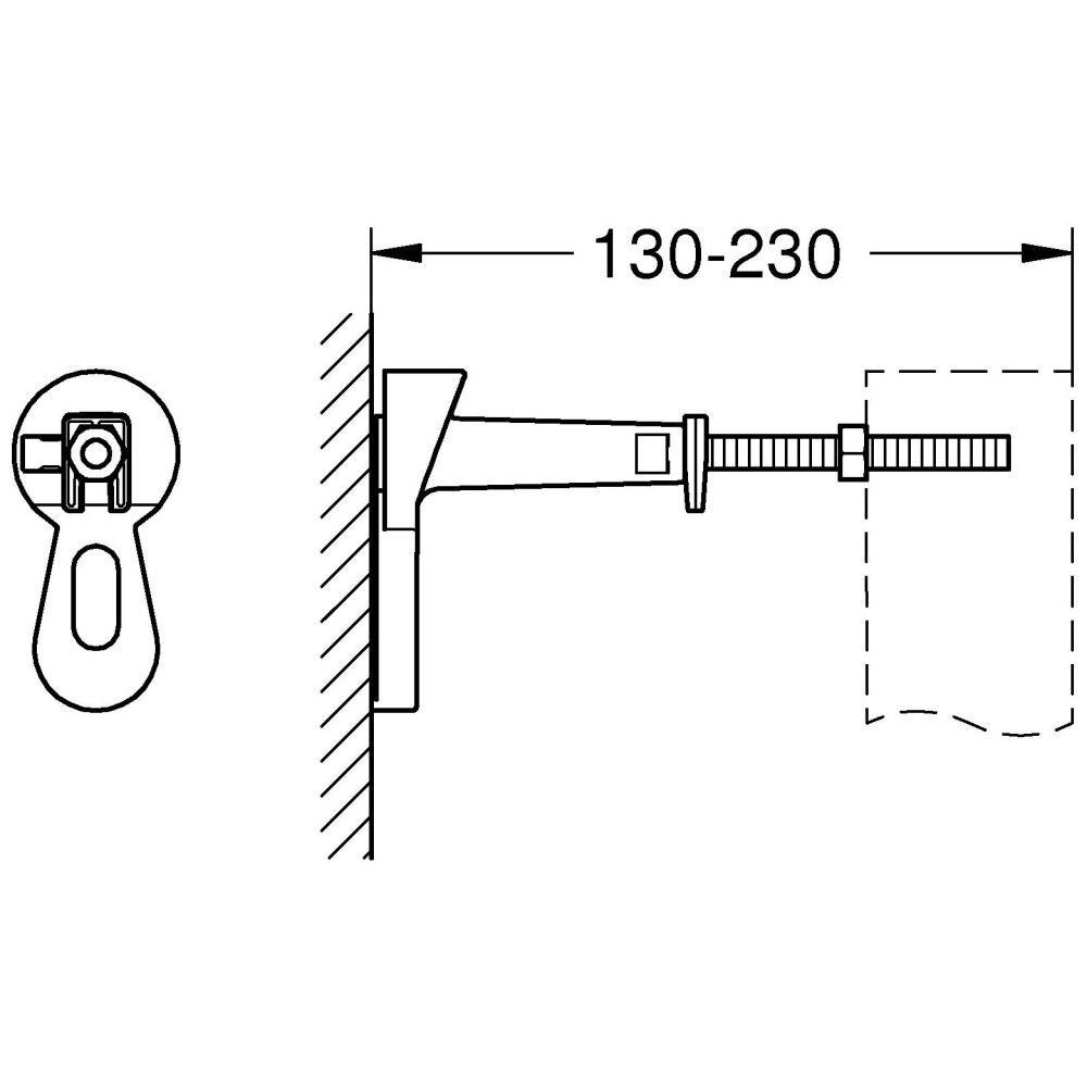 Комплект инсталляции GROHE Solido 38811KF0 с унитазом Aqueduto CONE CONT2140 и сиденьем с микролифтом (NW0546)
