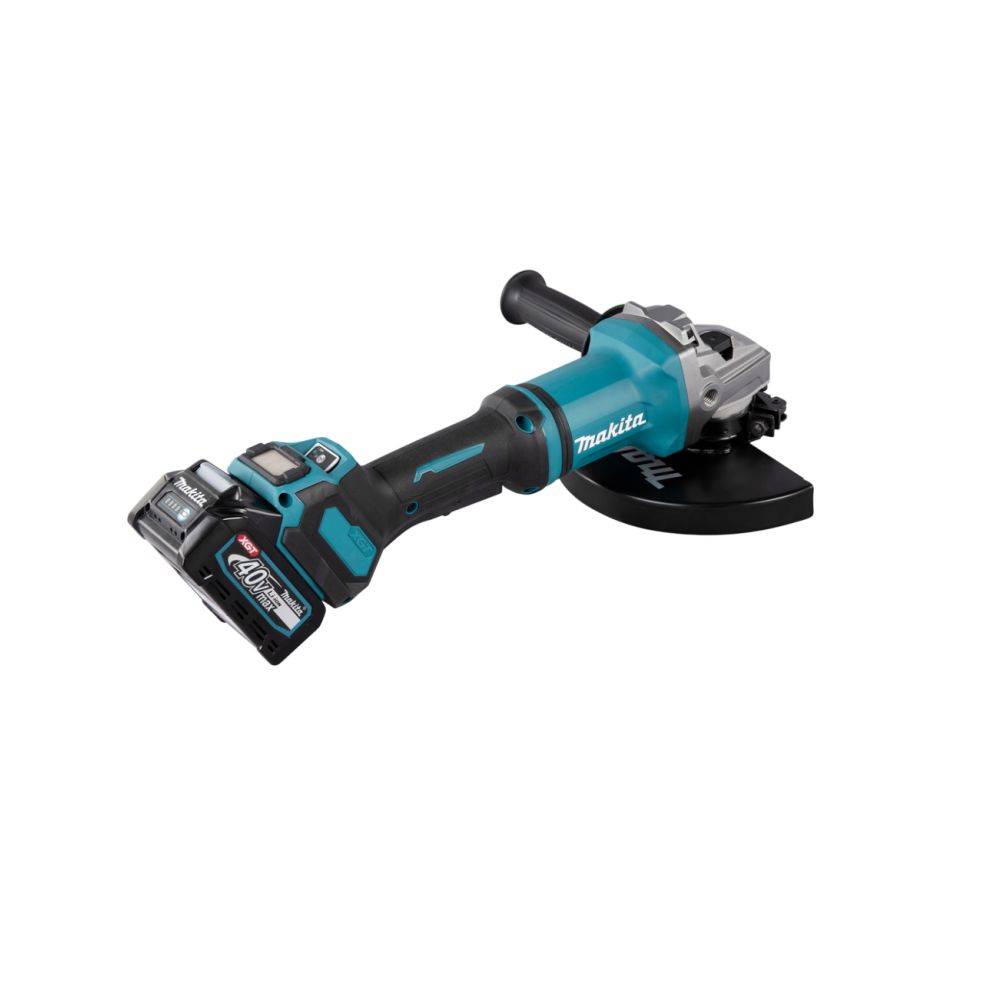 Аккумуляторная угловая шлифмашина Makita GA038GT201, 40 В, 230 мм, 6600 об/мин, с 2 АКБ 5 Ач и ЗУ, в кейсе