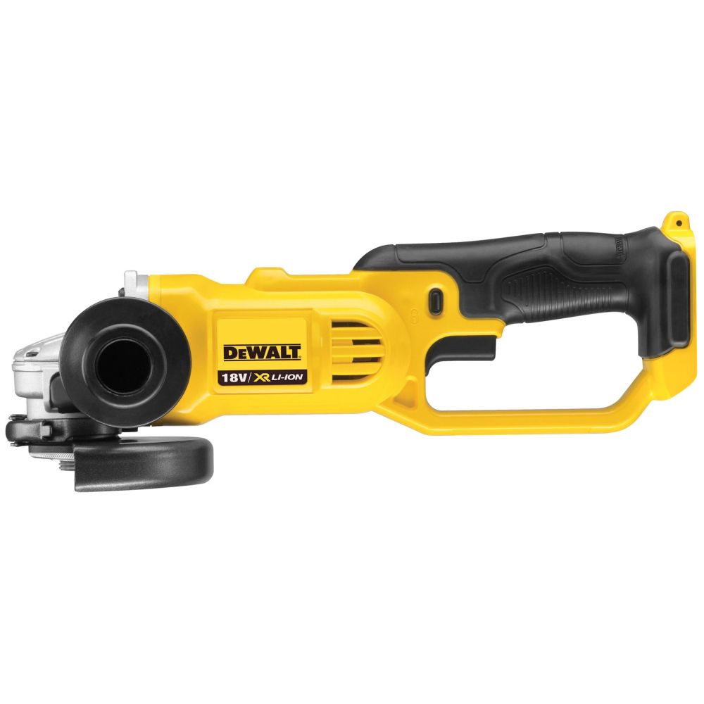 Аккумуляторная угловая шлифмашина DEWALT DCG412NT, 18 В, 125 мм, 7000 об/мин, без АКБ и ЗУ, в кейсе TSTAK (DCG412NT-XJ)
