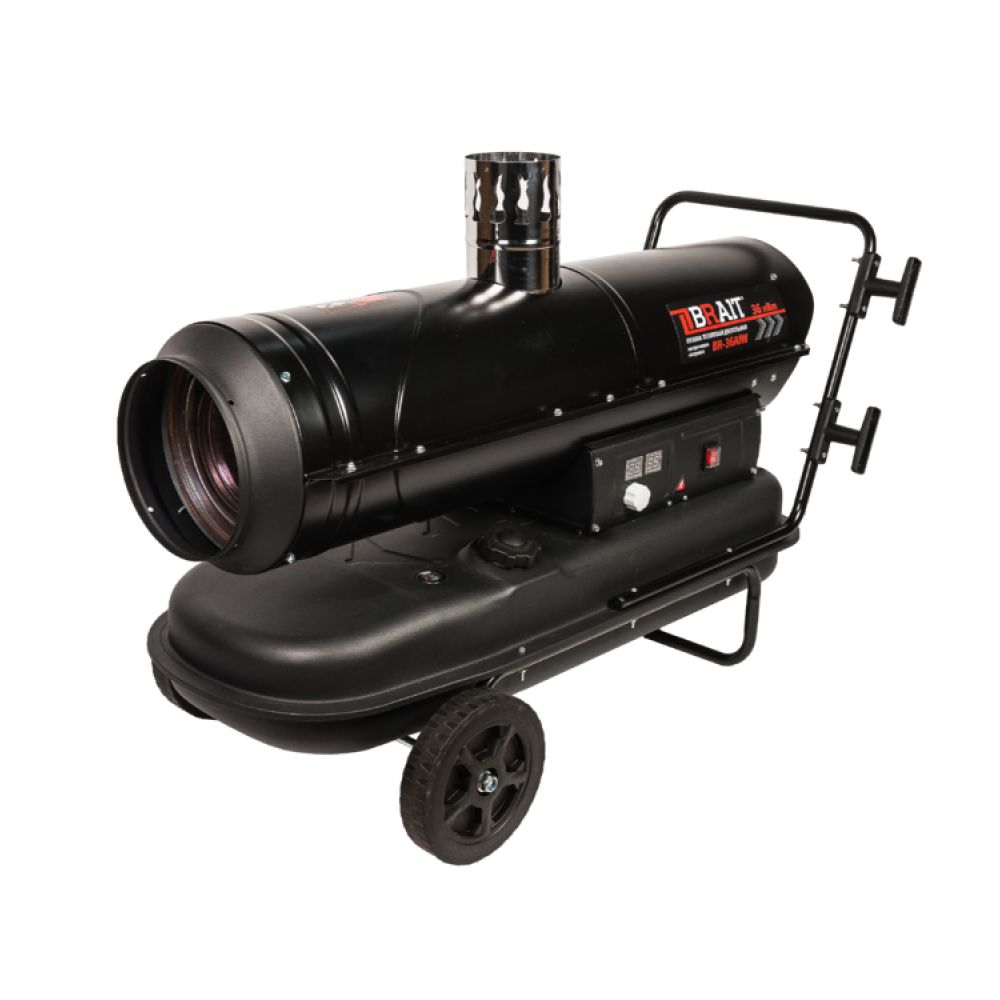 Дизельная тепловая пушка BRAIT BR-36AIW, 36 кВт, 720 м³/ч, 25.01.006.076