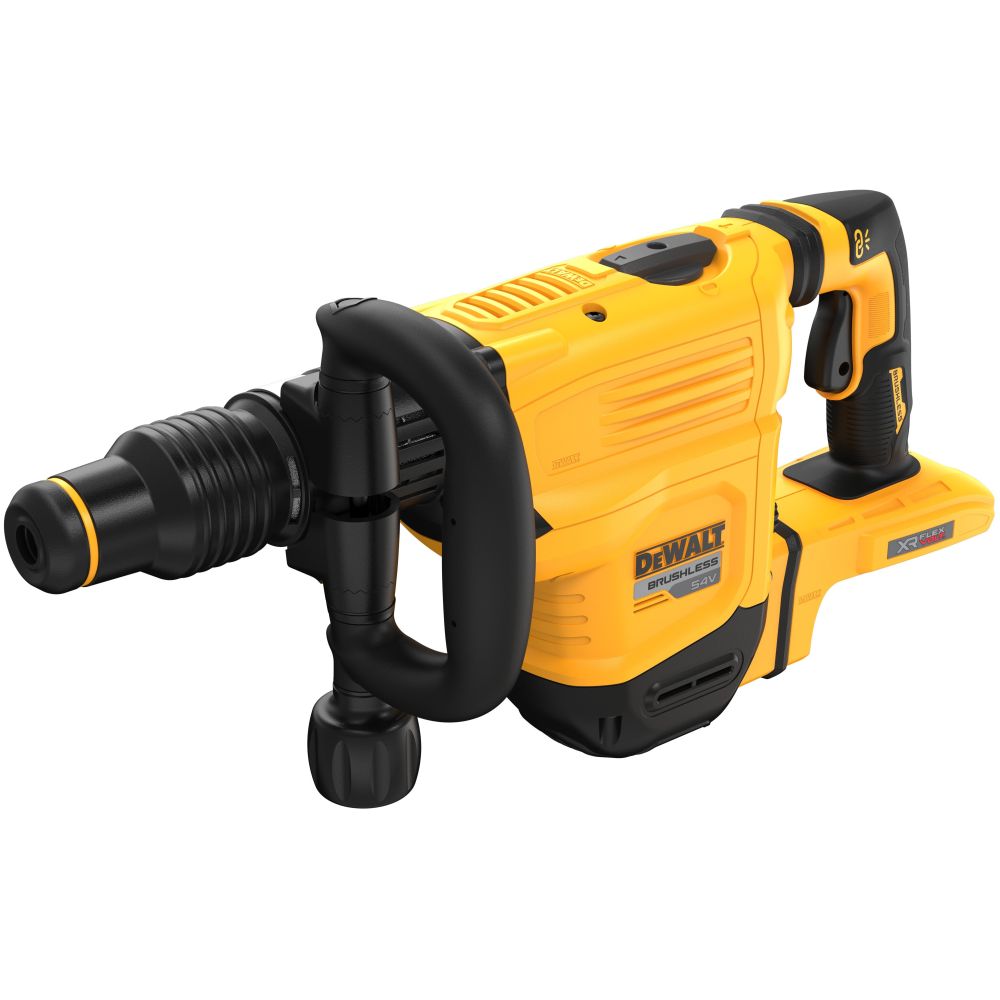 Аккумуляторный отбойный молоток DEWALT DCH832N, 54 В, 10.5 Дж, 2900 уд/мин, без АКБ и ЗУ, в кейсе (DCH832N-XJ)