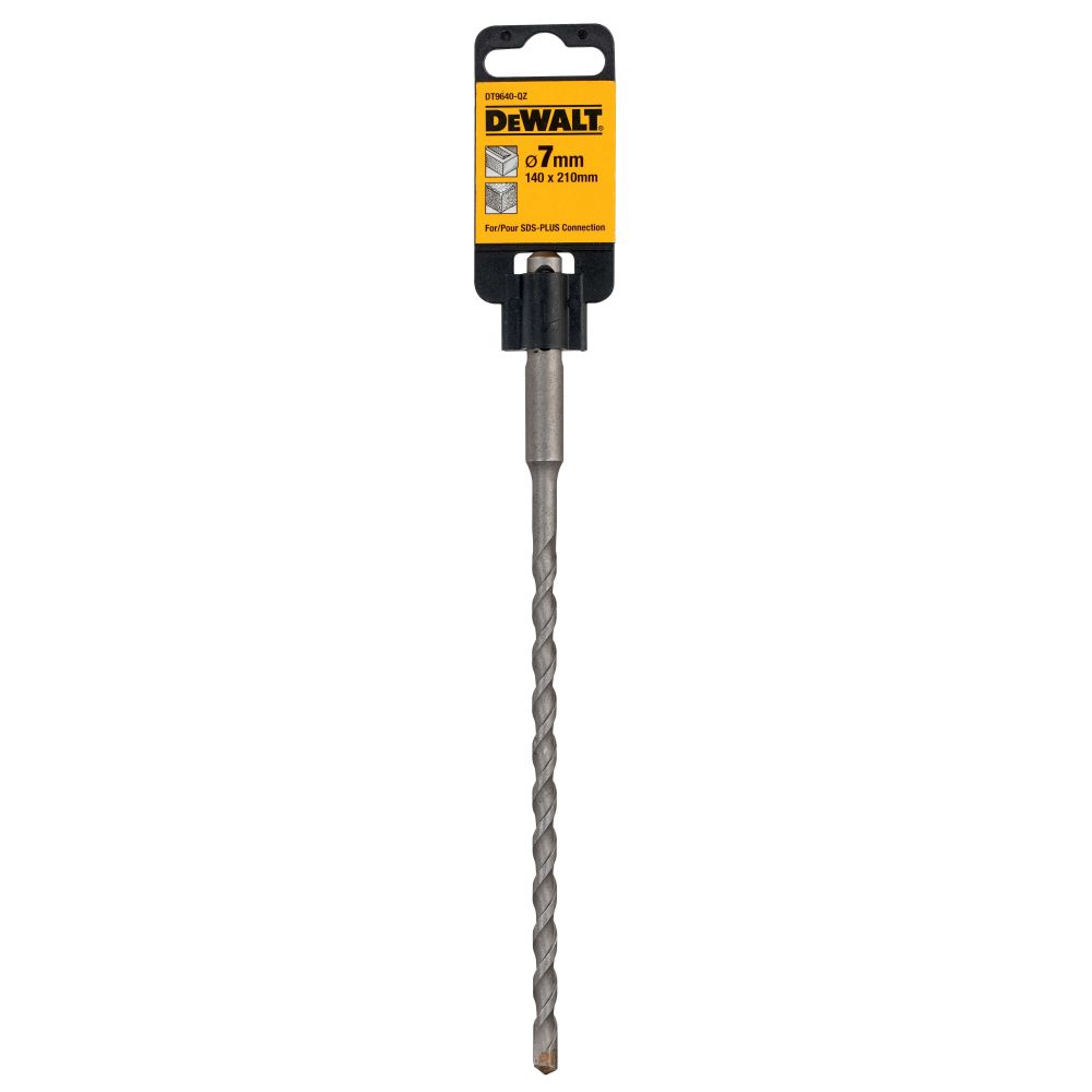 Бур DEWALT INDUSTRIAL, SDS-Plus, 7x210 мм (DT9640-QZ)