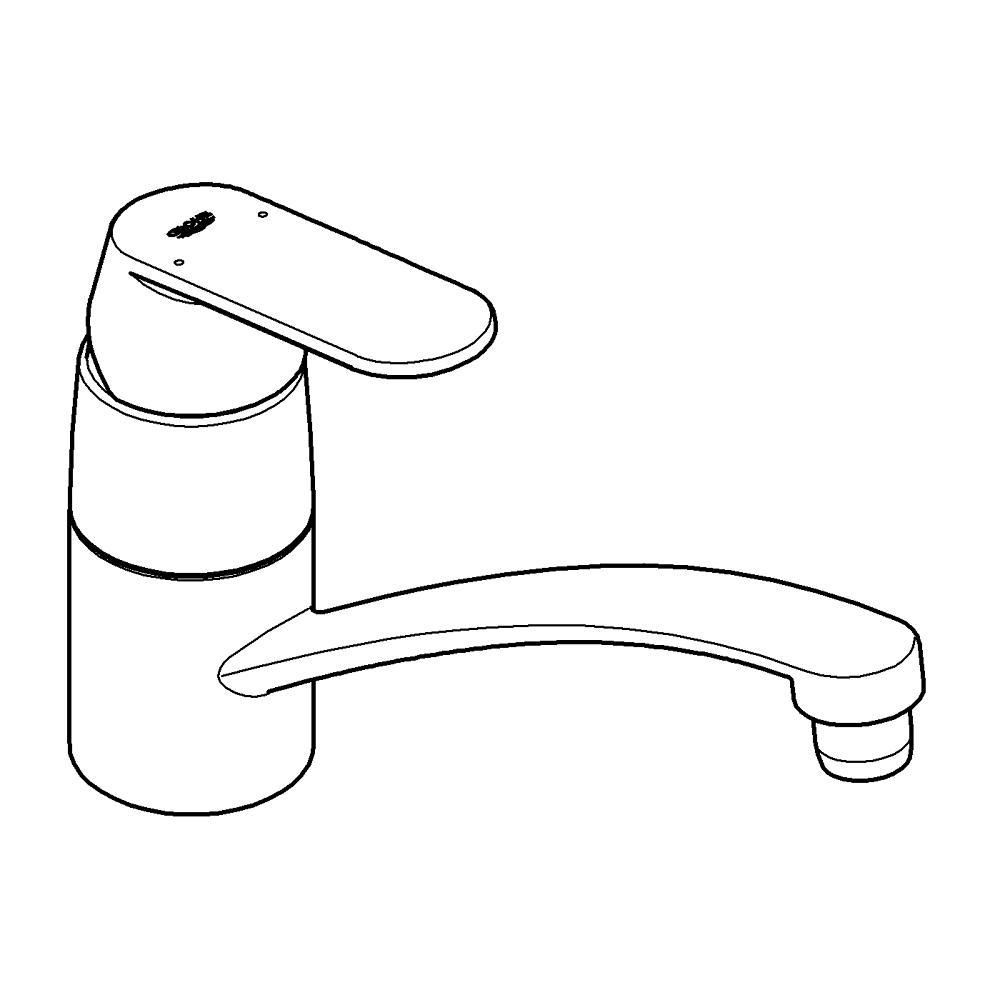 Смеситель для кухни GROHE Eurosmart Cosmopolitan, хром (32842000)