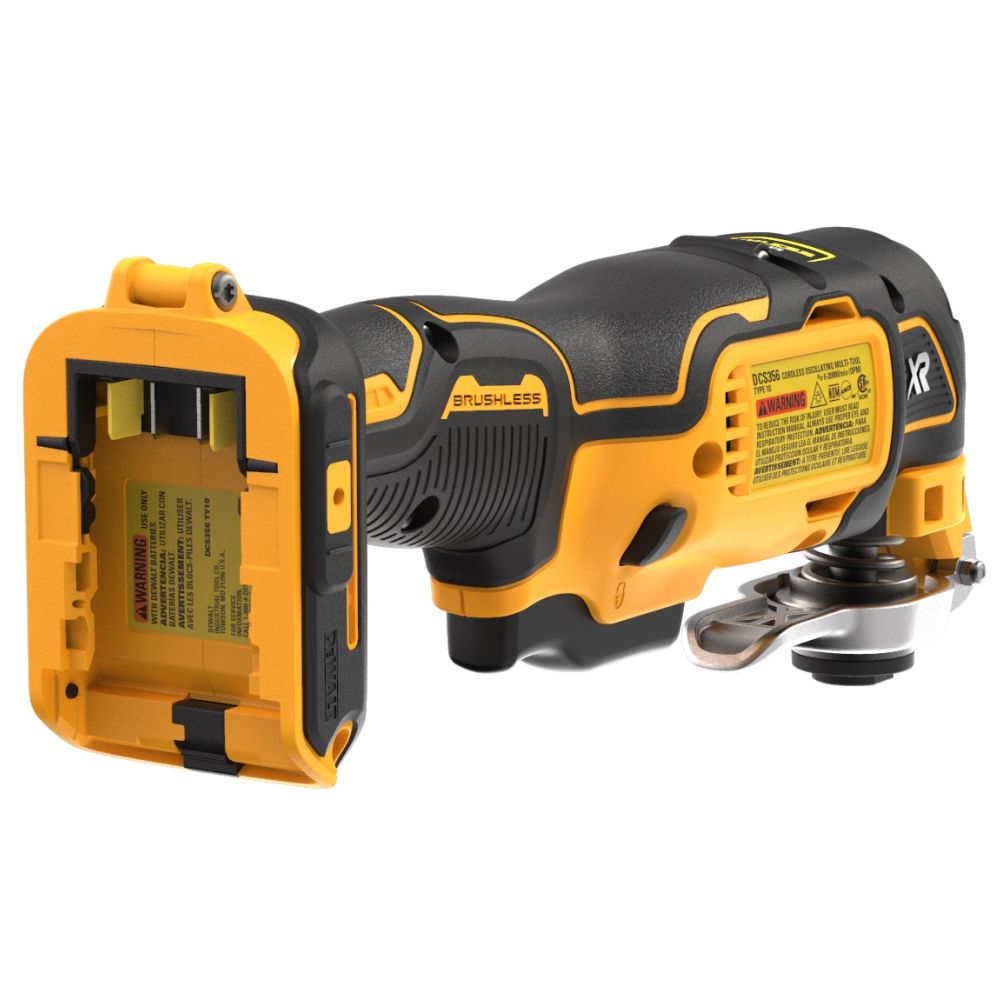 Аккумуляторный реноватор DEWALT DCS356N, 18 В, 20000 кол/мин, без АКБ и ЗУ (DCS356N-XJ)