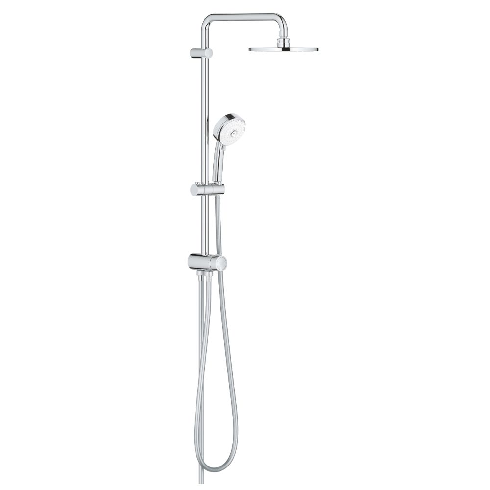 Душевая система GROHE New Tempesta Cosmopolitan 200 с переключателем потоков, хром (27394002)