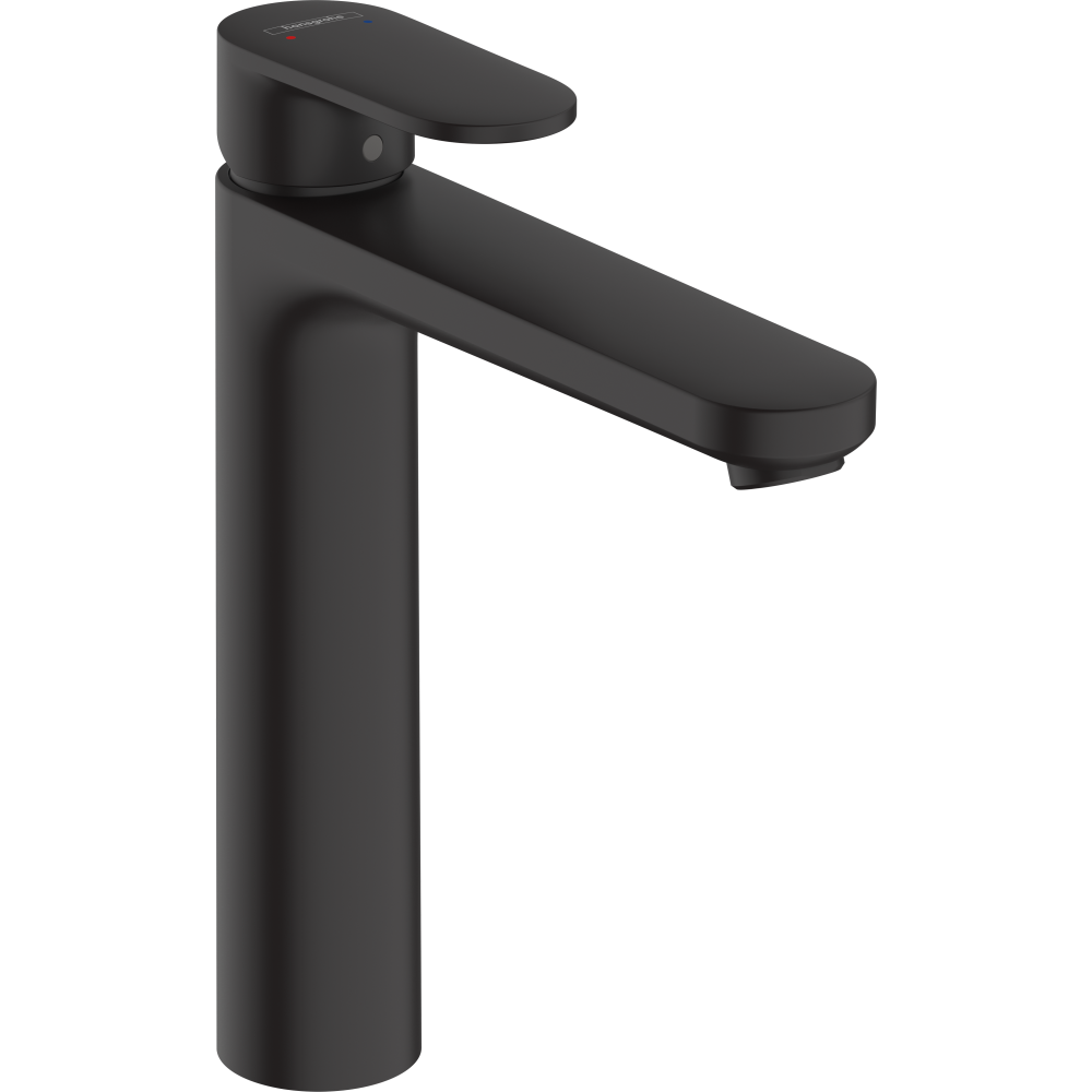 Смеситель для раковины hansgrohe Vernis Blend 190 без сливного гарнитура 71582670, матовый черный