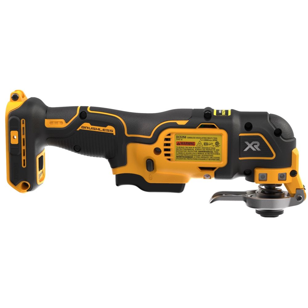 Аккумуляторный реноватор DEWALT DCS356P1, 18 В, 20000 кол/мин, с АКБ 5 Ач и ЗУ, в кейсе TSTAK (DCS356P1-QW)