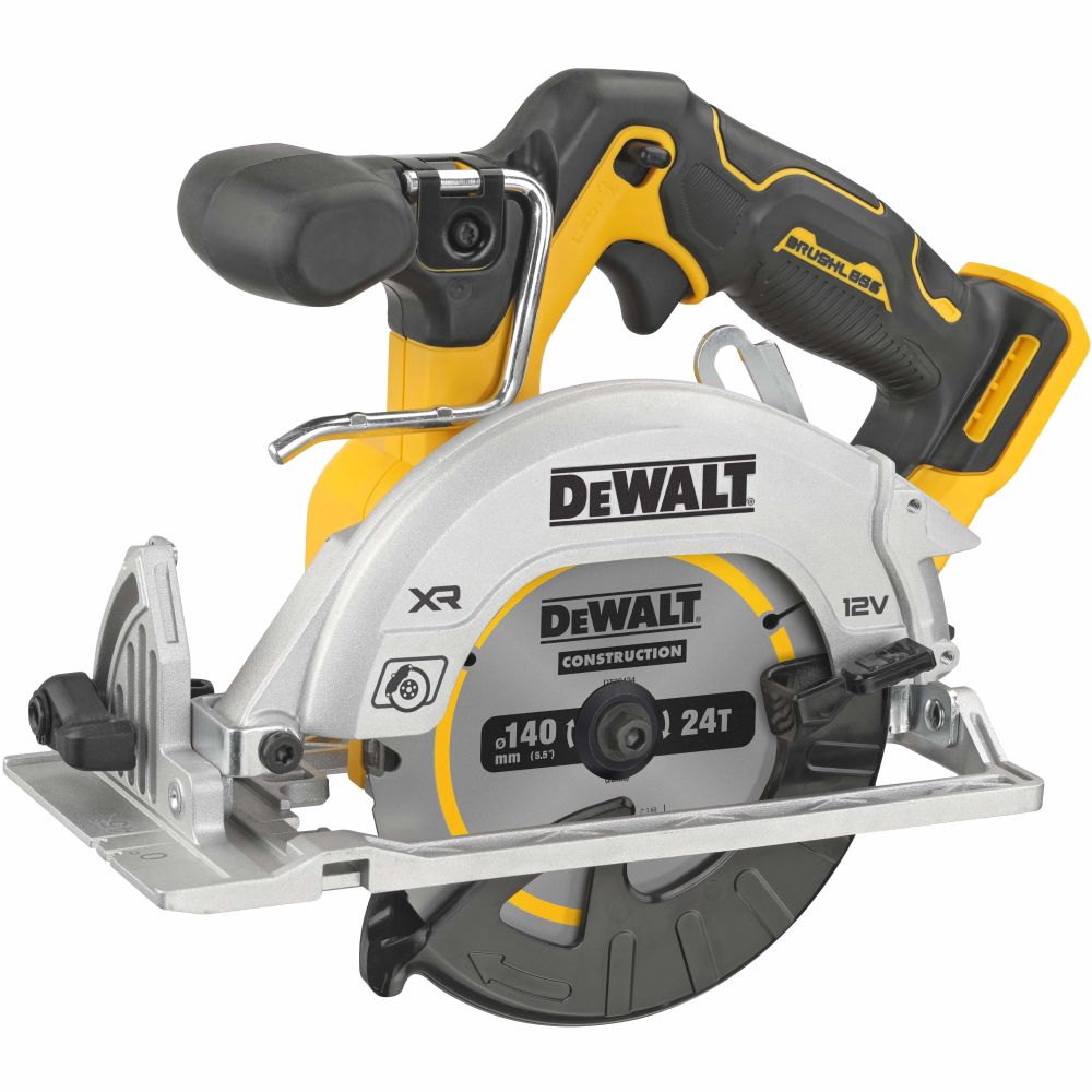 Аккумуляторная дисковая пила DEWALT DCS512NT, 12 В, 140 мм, 3600 об/мин, без АКБ и ЗУ, в кейсе TSTAK (DCS512NT-XJ)