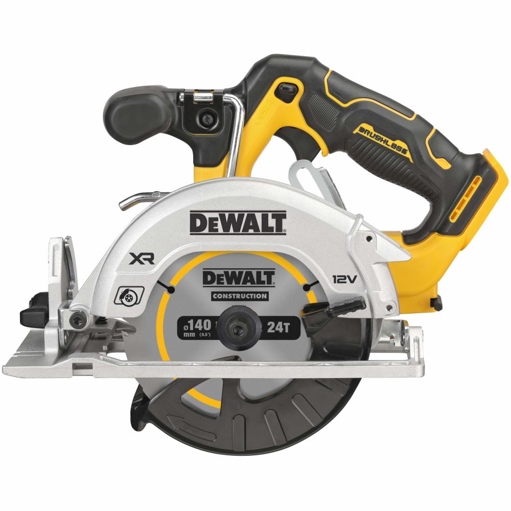 Аккумуляторная дисковая пила DEWALT DCS512NT, 12 В, 140 мм, 3600 об/мин, без АКБ и ЗУ, в кейсе TSTAK (DCS512NT-XJ)