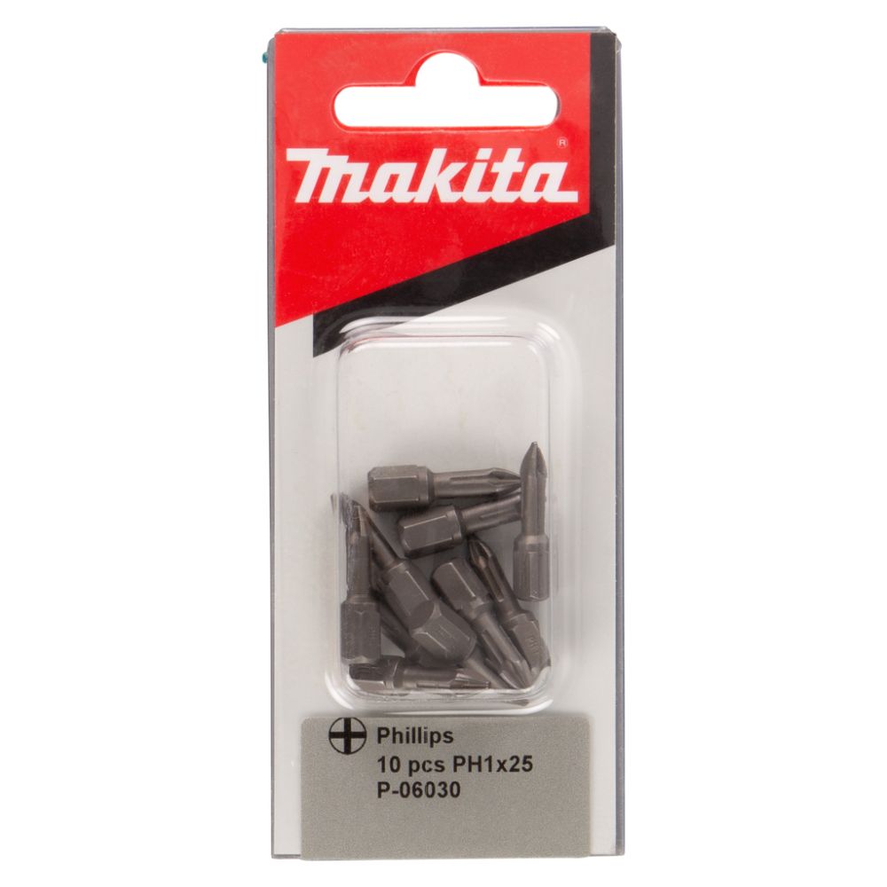 Насадка Makita PH1, 25 мм, C-form, 10 шт., P-06030