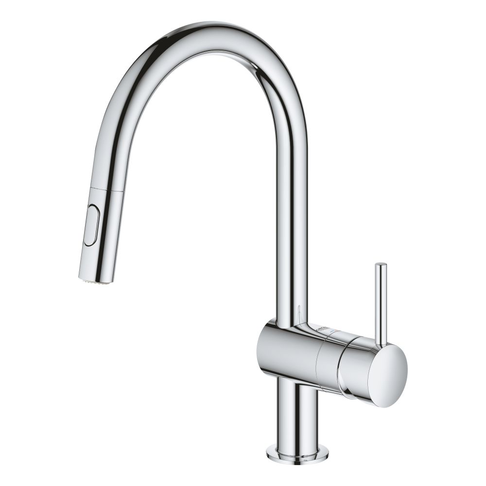 Смеситель для кухни GROHE Minta с вытяжным душем, хром (32321002)