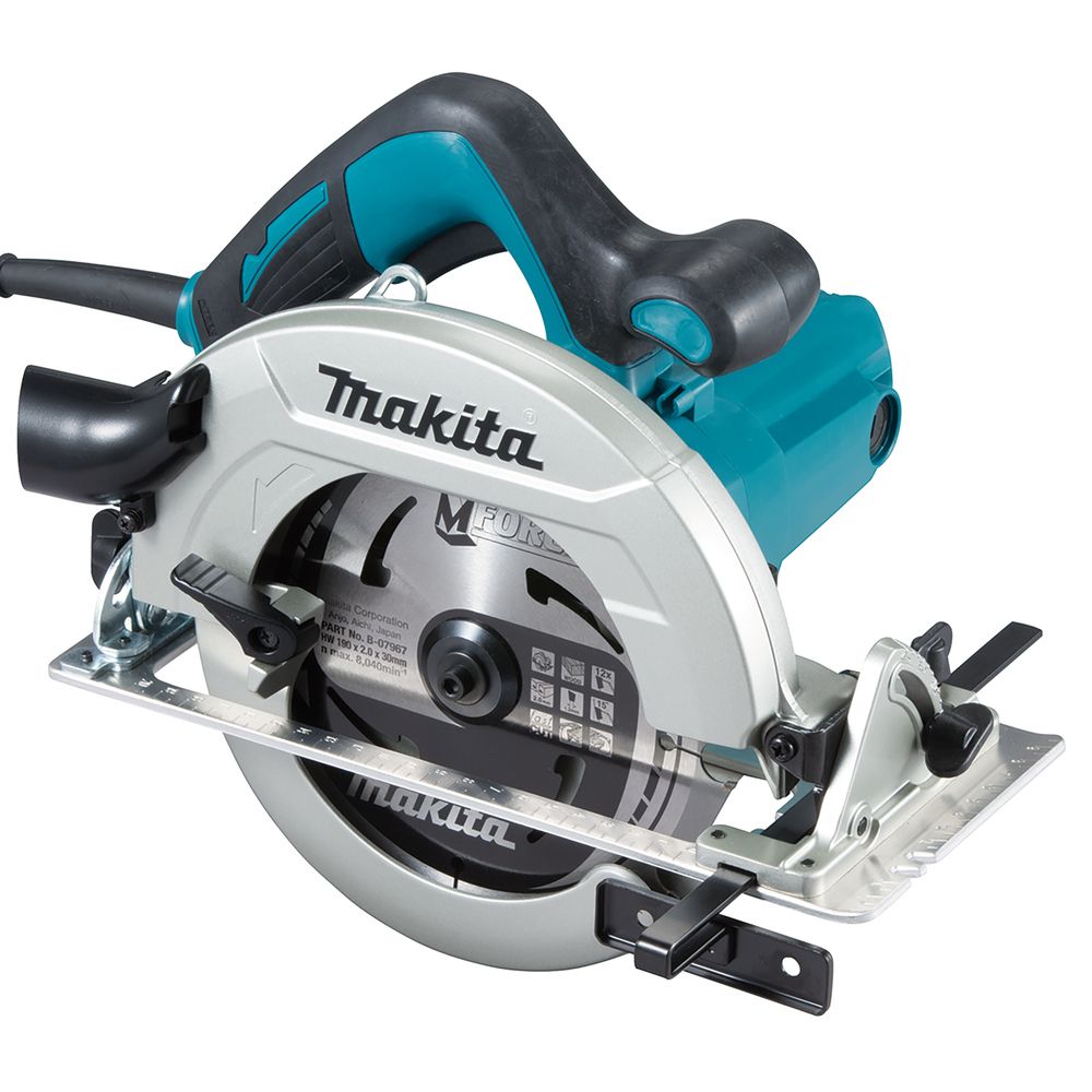 Пила циркулярная Makita HS7611K, 1600 Вт, 190 мм, 5500 об/мин, в кейсе