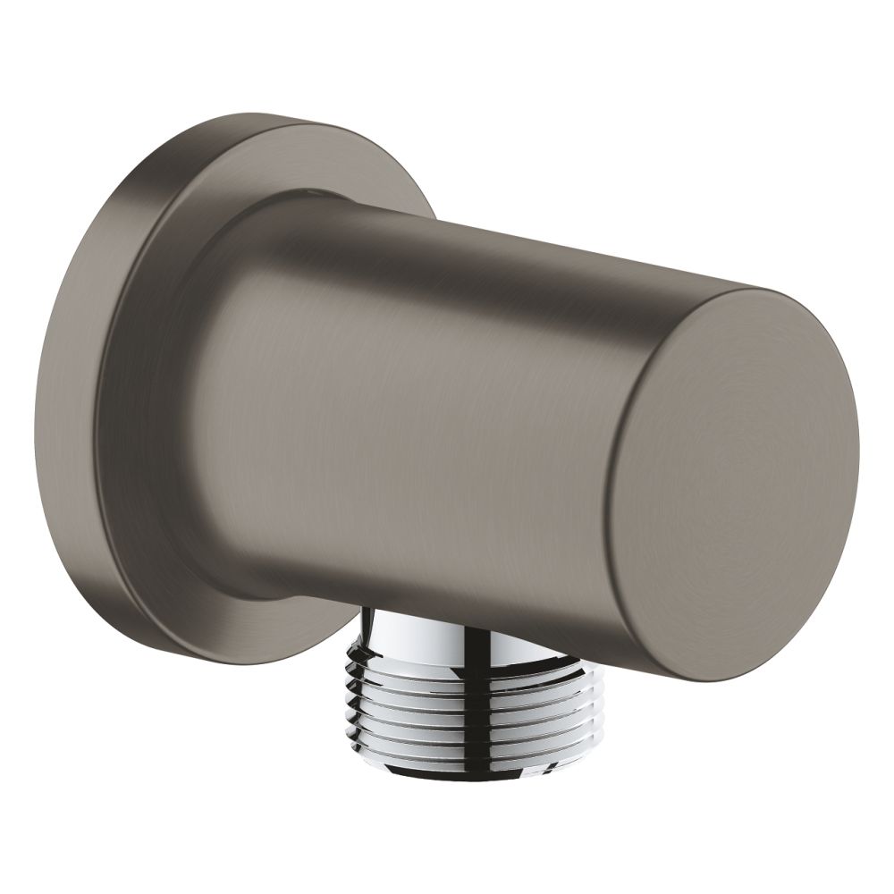 Подключение для душевого шланга GROHE Rainshower, темный графит матовый (27057AL0)