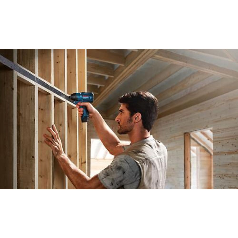 Аккумуляторный ударный шуруповерт/гайковерт Bosch  GDR 120-LI, АКБ 2.0 Ah, З/У, кейс, 06019F0007