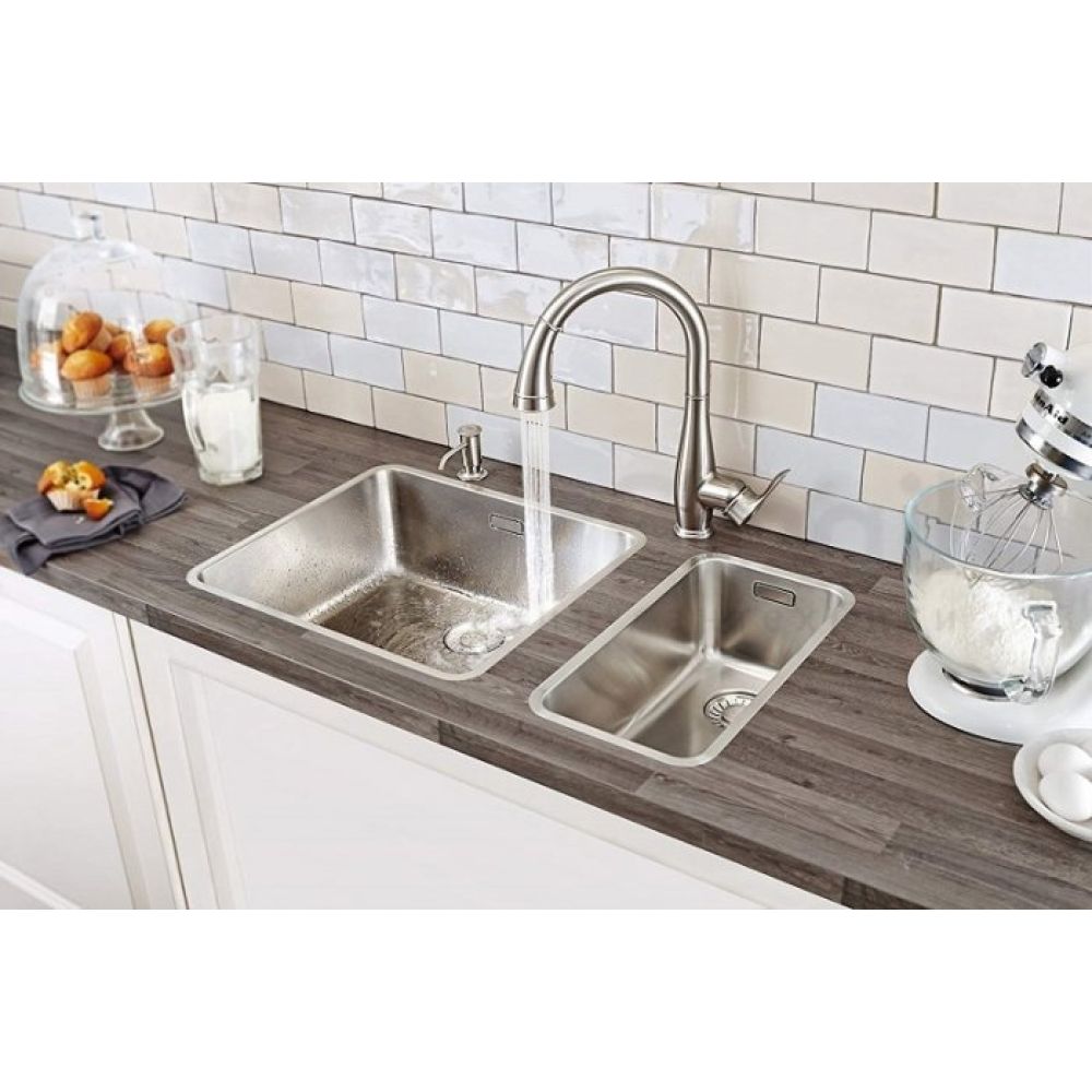 Смеситель для кухни GROHE Parkfield с вытяжным изливом, суперсталь (30215DC1)