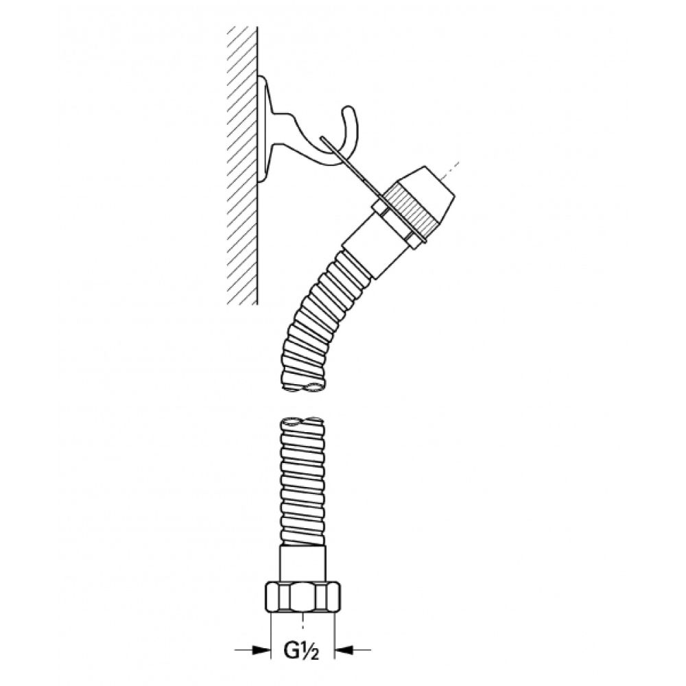Душевой набор GROHE Relexa neutral, (27102000)