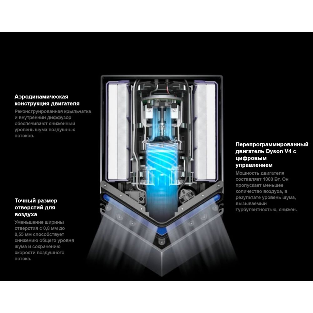 Сушилка для рук Dyson V HU02 Nickel, 307170-01