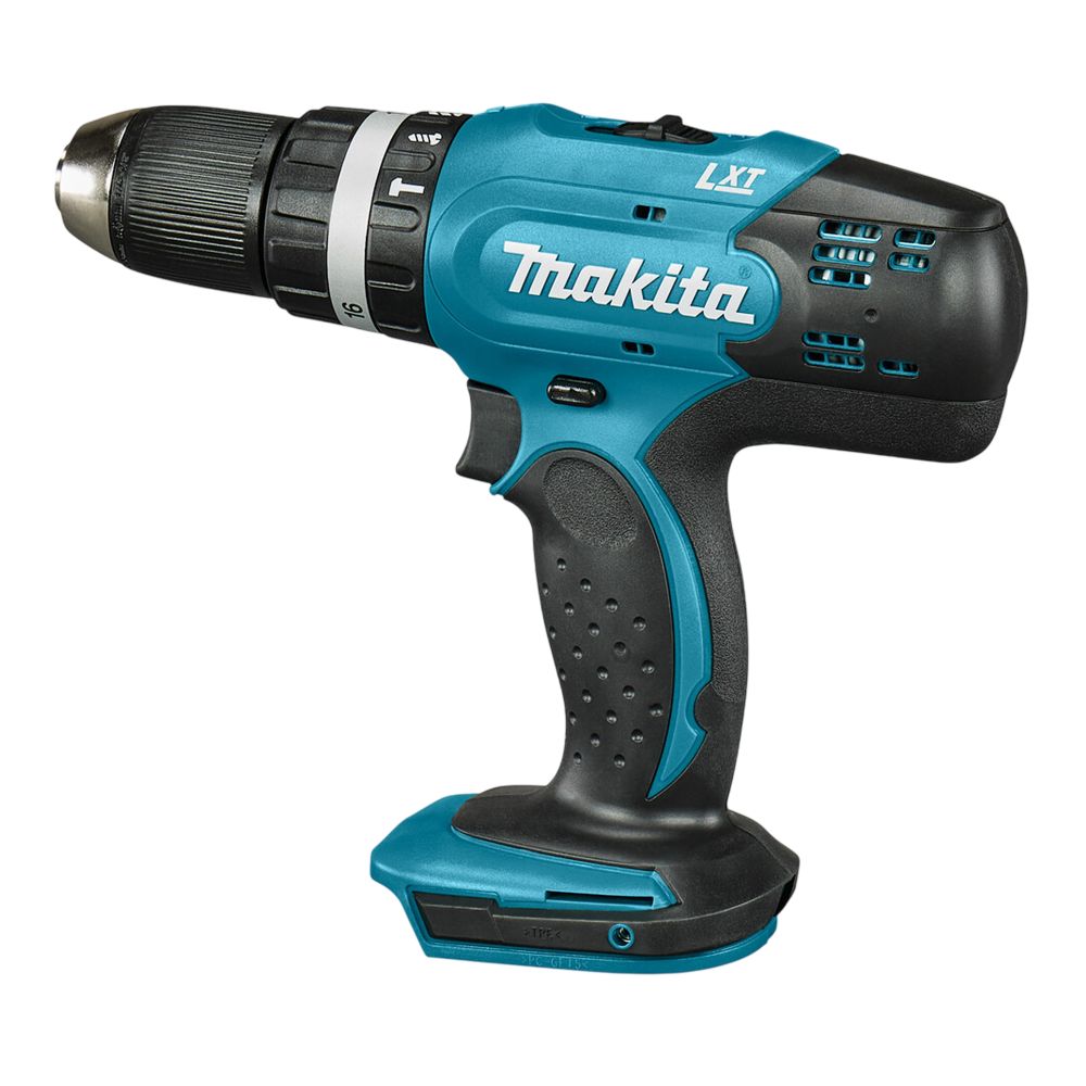 Аккумуляторная ударная дрель-шуруповерт Makita DHP453ZJ, 18 В, 1300 об/мин, 6000 уд/мин, без АКБ и ЗУ, в кейсе
