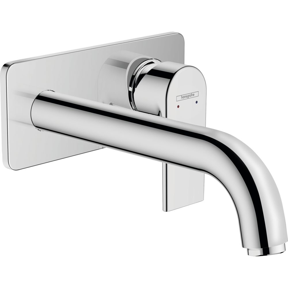 Внешняя часть смесителя для раковины hansgrohe Vernis Shape скрытого монтажа, настенный 71578000, хром