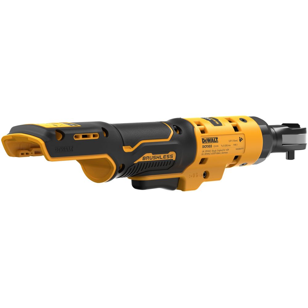 Аккумуляторный угловой гайковерт DEWALT DCF503D1, 12 В, 81.3 Нм, 250 об/мин, с АКБ 2 Ач и ЗУ, в сумке (DCF503D1-QW)