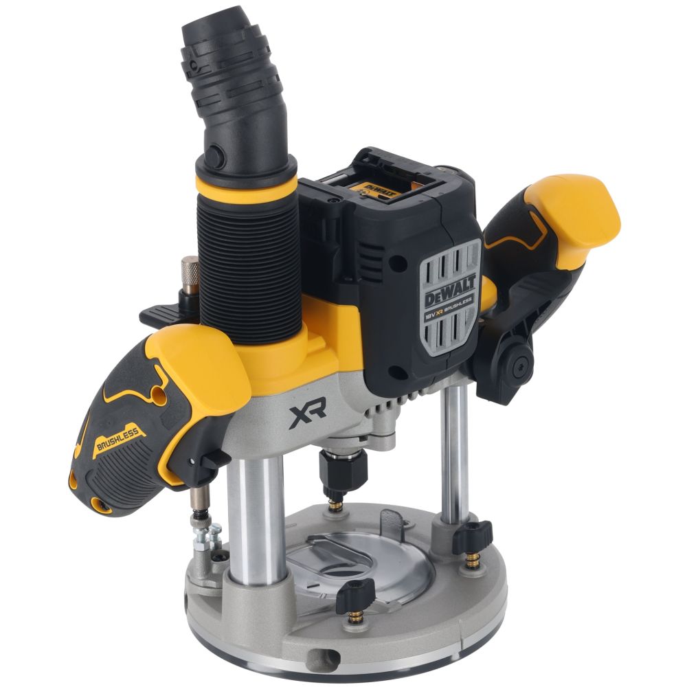 Аккумуляторный фрезер DEWALT DCW620H2, 18 В, 23000 об/мин, 70 мм, с 2 АКБ 5 Ач и ЗУ, в кейсе TSTAK (DCW620H2-QW)