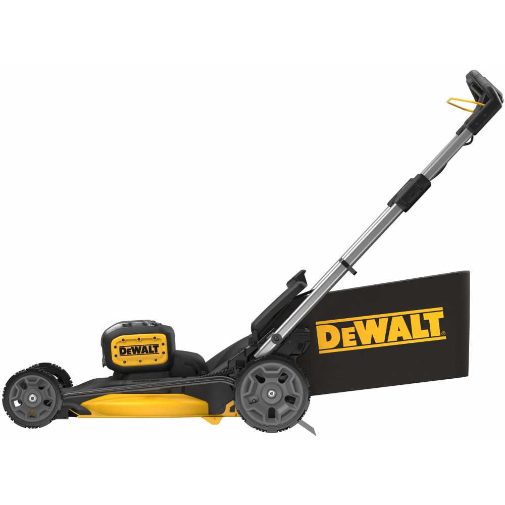 Аккумуляторная газонокосилка DEWALT DCMWP134W2, 2х18 В, 2800 об/мин, 67 л, с 2 АКБ 8 Ач и ЗУ (DCMWP134W2-QW)