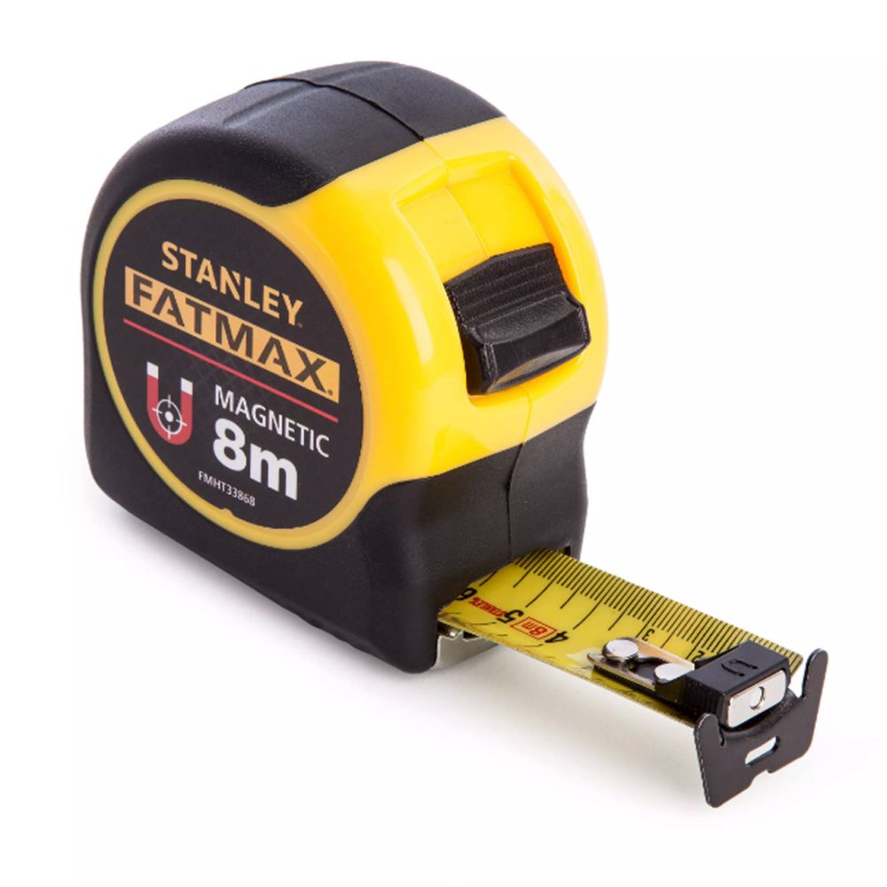 Рулетка измерительная FatMax Blade Armor магнитная STANLEY FMHT0-33868, 8M X 32 мм