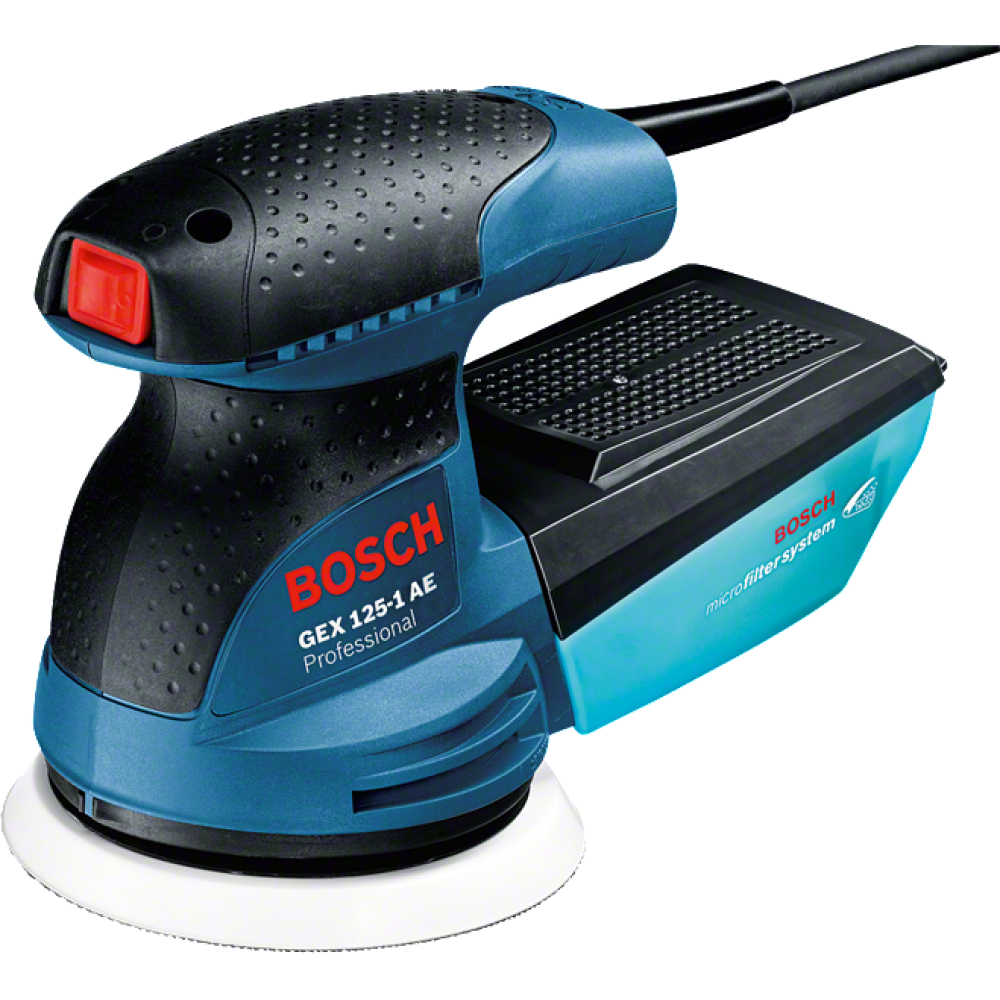 Эксцентриковая шлифмашина Bosch GEX 125-1 AE 0601387500, 250 Вт, 24000 кол/мин