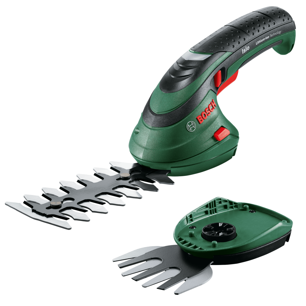 Аккумуляторные садовые ножницы Bosch Isio, 3.6 В, 8 см, со встроенной АКБ 1.5 Ач и ЗУ, 0600833108