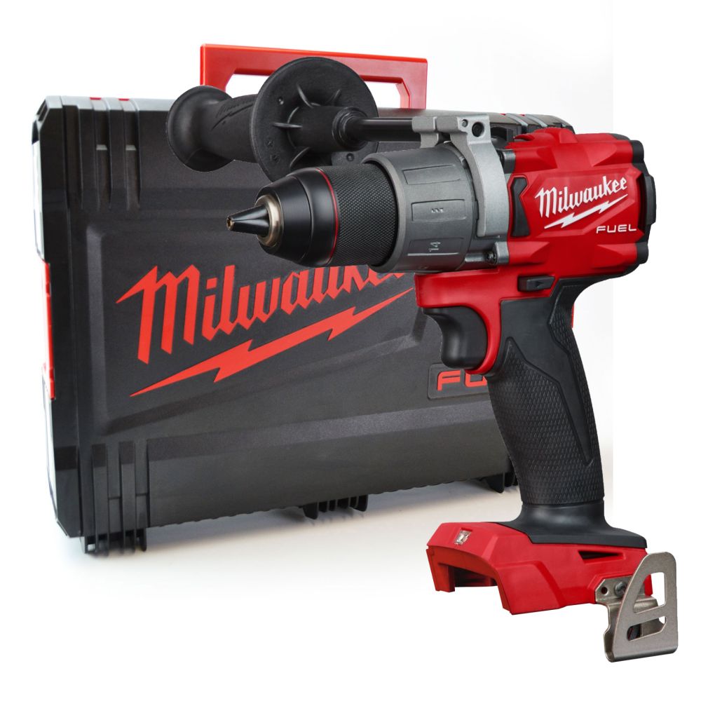 Аккумуляторная дрель-шуруповерт Milwaukee M18FDD2-0X 4933464266, 2000 об/мин, без АКБ и ЗУ, в кейсе