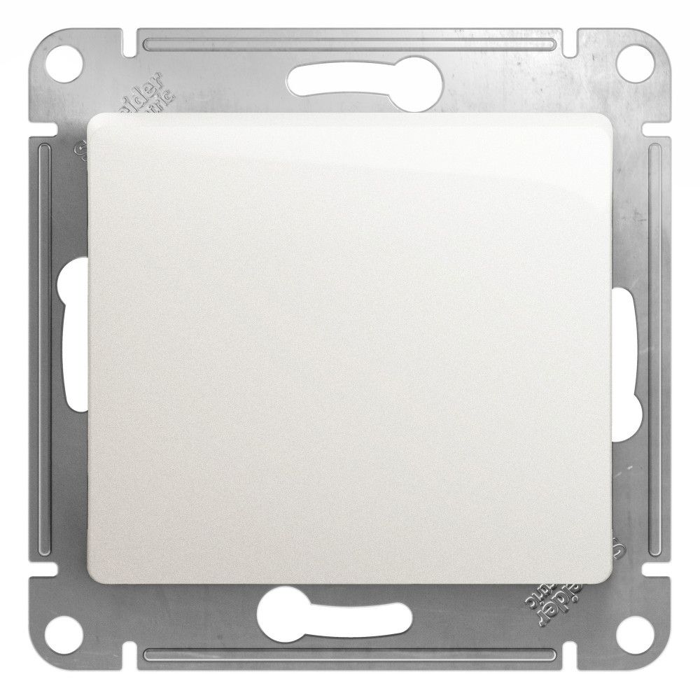 Переключатель 1-клавишный схема 6 10AX Systeme Electric (Schneider Electric) Glossa, перламутр GSL000661