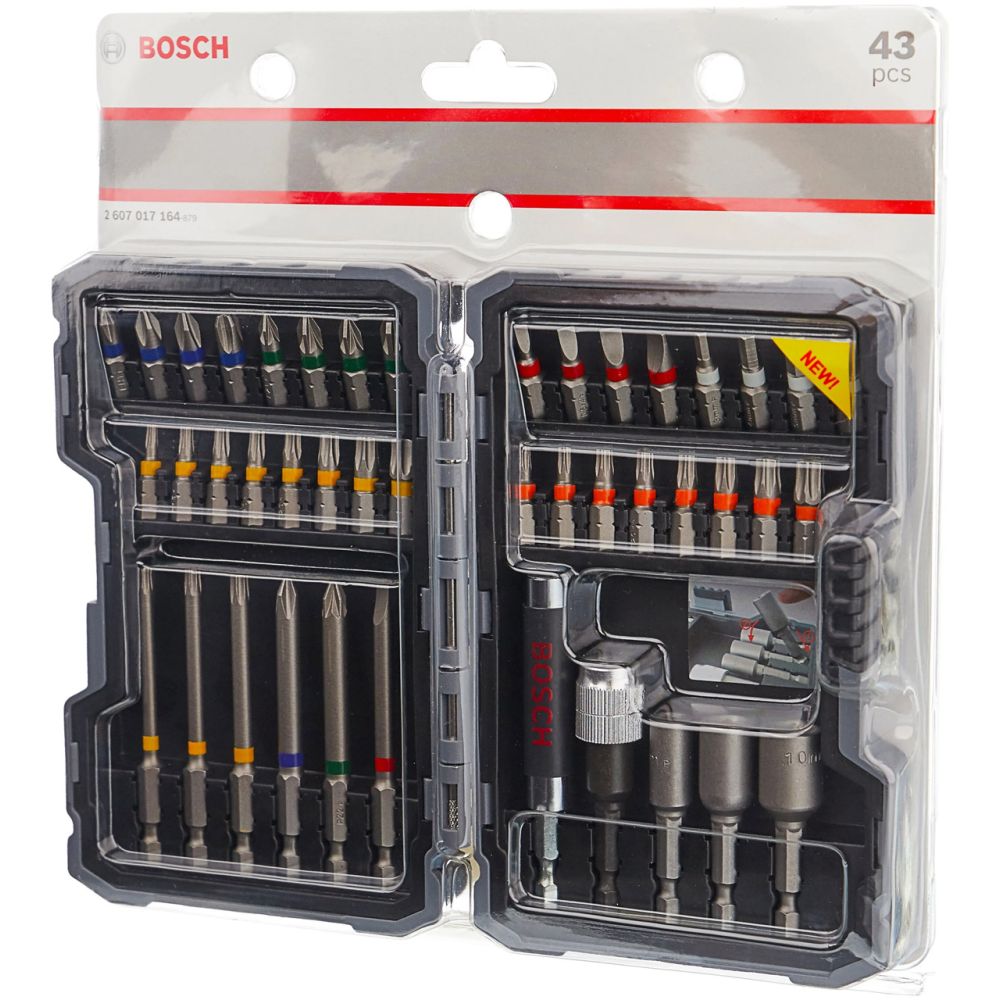 Набор насадок-бит Bosch 43 шт. (2607017164)