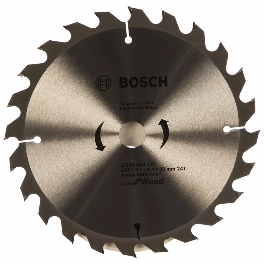 Пильный диск Bosch ECO WO 190x20/16-24T (2608644375)