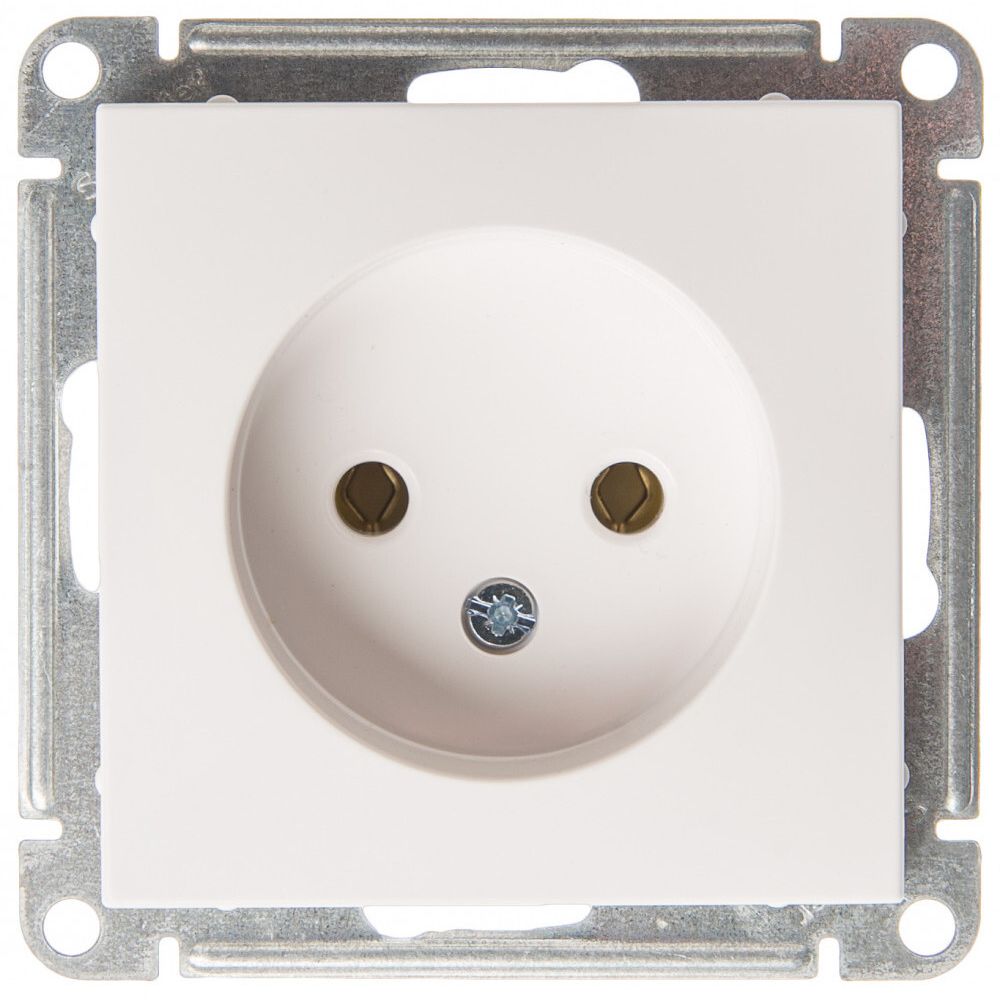 Розетка без заземления 16А Systeme Electric (Schneider Electric) W59, белый RS16-153-1-86