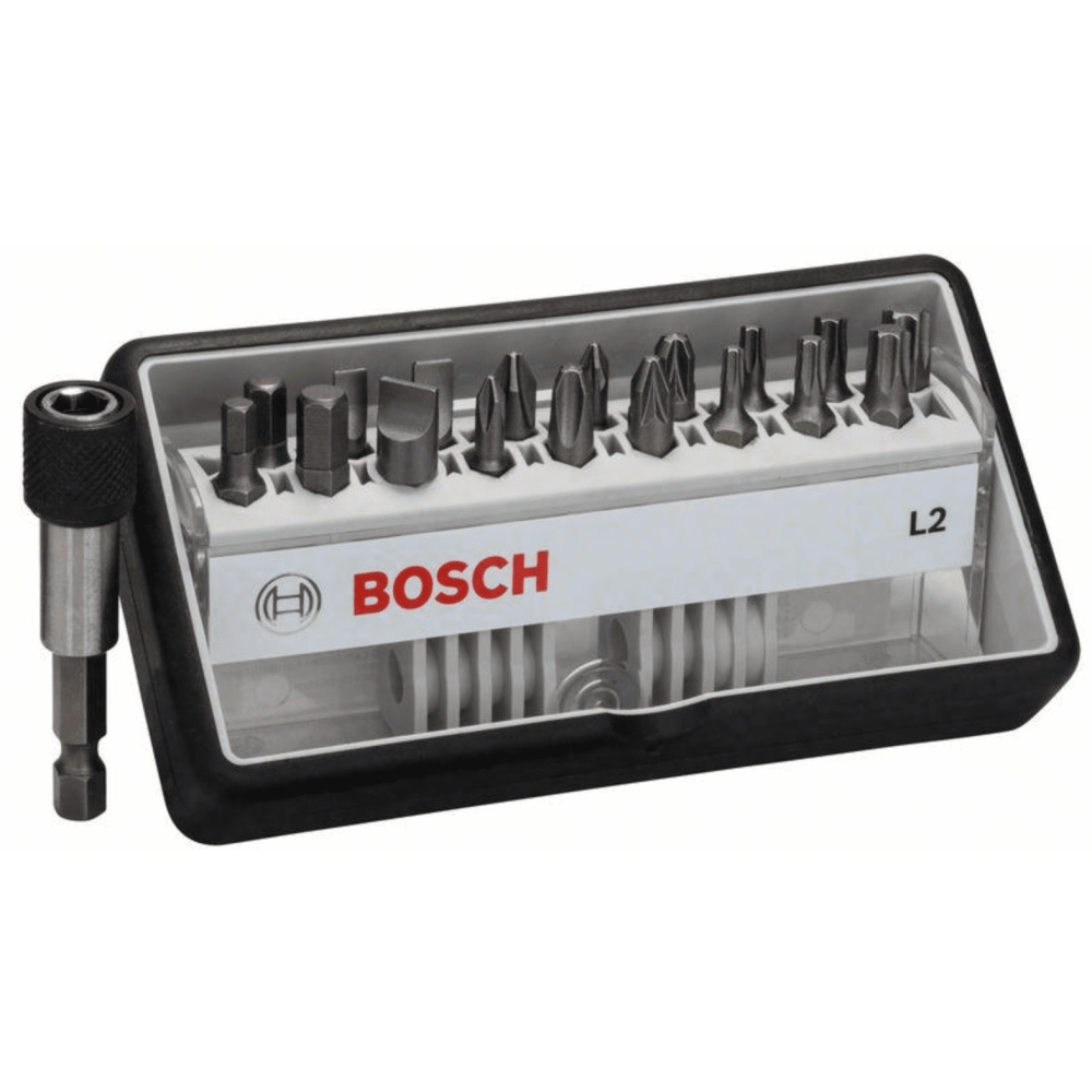 Набор бит Bosch Robust Line L 2607002568, с держателем, 18 шт.