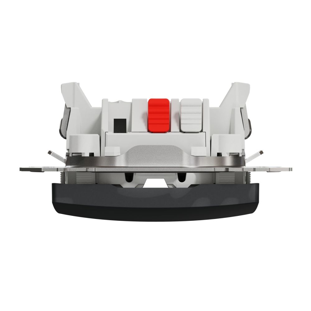 Переключатель 1-клавишный, схема 6 10АХ Schneider Electric Sedna Design, антрацит SDD114106